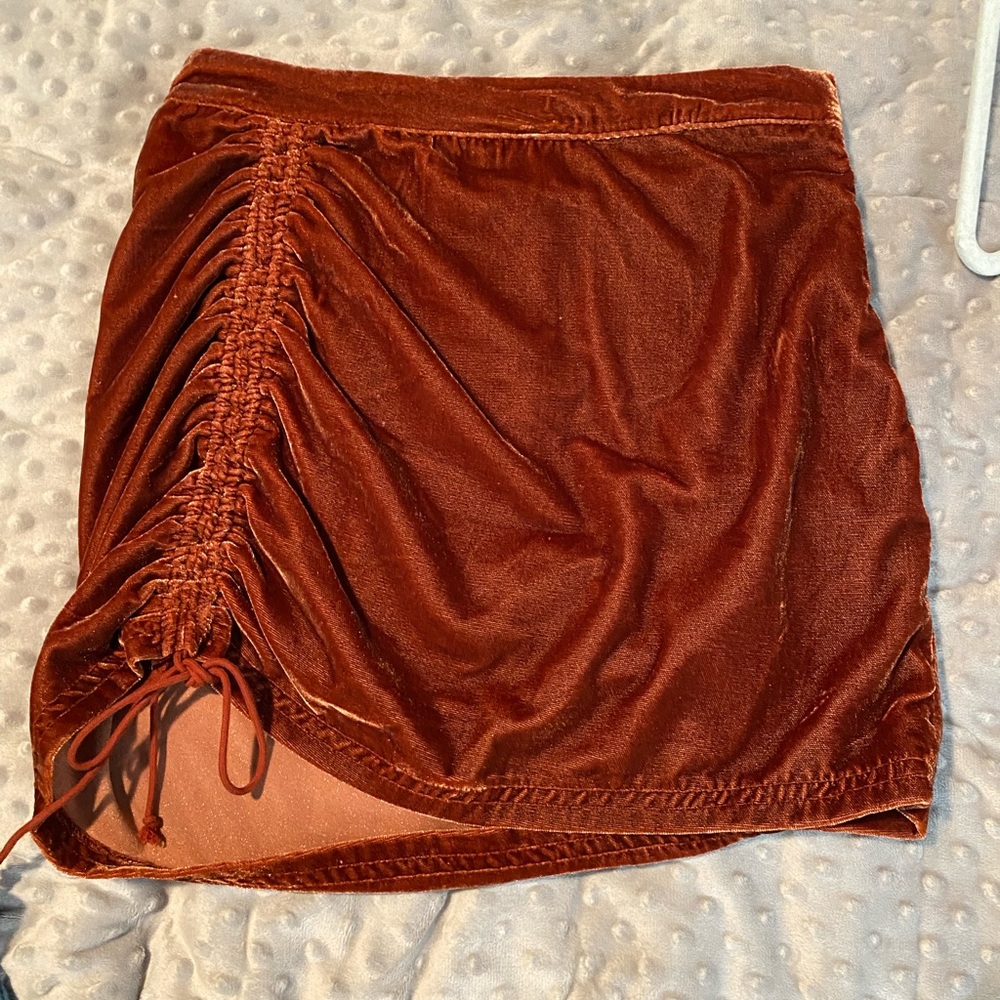 Free People synched skirt